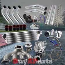 Turboturbocharger Top Mount Manifold Chrome Black Kit For B16 B18 B20 Engines Turboturbocharger Top Mount Manifold Chrome Black Kit For B16 B18 B20 Engines