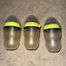 Comotomo Baby Bottles 8 Oz Bundle Lot Of 3 Green