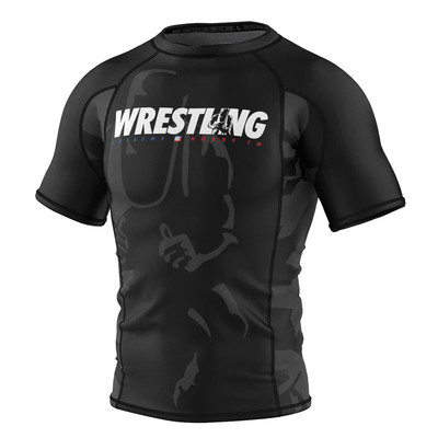 Extreme Hobby Rashguard Short Sleeve Bold Wrestling