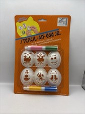 Vintage Easter Unlimited Stencil An Egg Decorating Kit 1759 NEW SEALED
