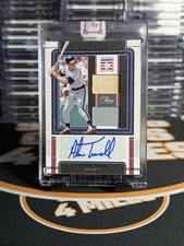 2022 Panini Three and Two ALAN TRAMMELL Dual Patch Bat Auto /32 HALL FAME TIGERS
