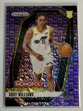 CODY WILLIAMS 2024-25 PRIZM MONOPOLY ROOKIE PURPLE MILLIONAIRE RC 21/50