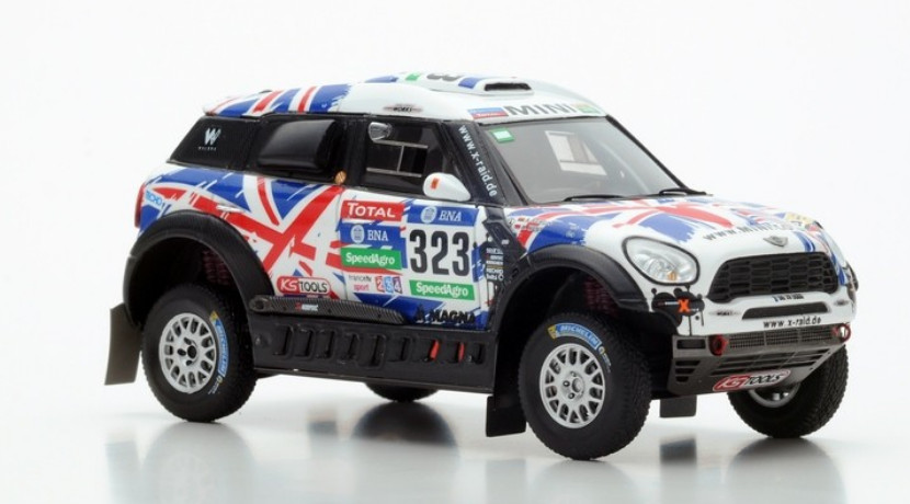Miniature TSM MODEL Mini All4 Racing Rallye Dakar 1/43 - 4