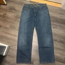 Vintage Levis Silvertab Jeans Mens 34x32 Blue Y2K  Relaxed Denim Levi’s VTG