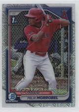 2024 Bowman Chrome Prospects Mega Box Mojo Refractor Felix Morrobel #BCP-121 3q7