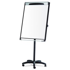 MasterVision Platinum Mobile Dry Erase Easel 29x41 White/Black EA48066720