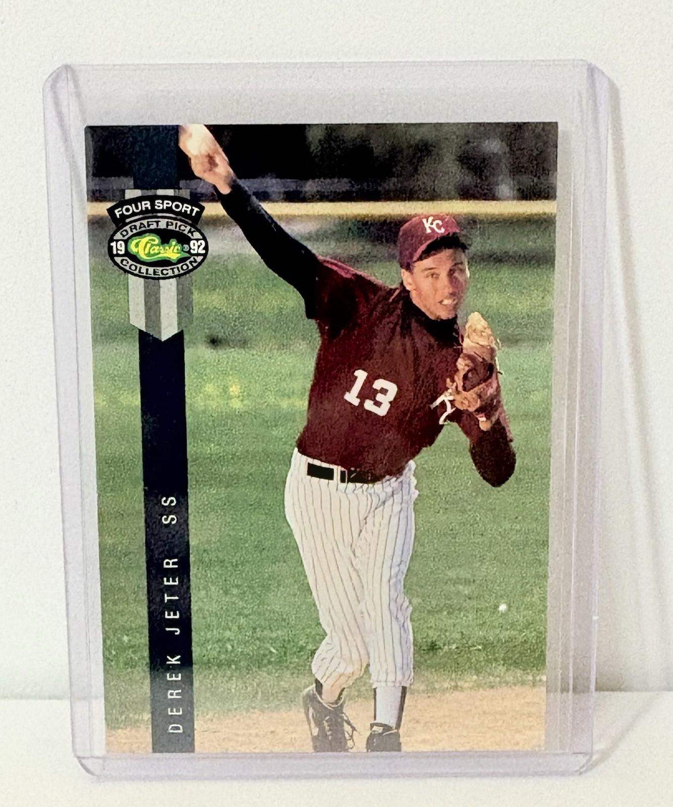 1992 Classic Four Sport Draft Pick Collection - Derek Jeter #231 (RC)