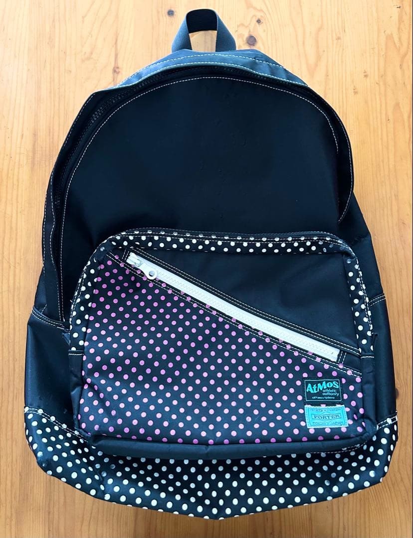 PORTER×ATOMOS Dot Pattern Backpack 30cm Large Use… - image 1