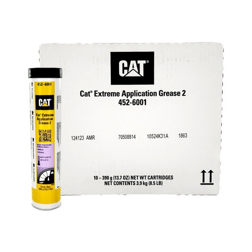 Cat 452-6001 Extreme Application Grease NLGI #2, 5% Moly 13.7oz. | 10 Cartridges - Picture 2 of 7