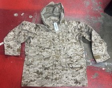 AOR1 GoreTex Navy NWU Type II Desert Parka Jacket Large Short SEAL NSW SOF