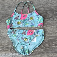 Gap Kids Girl's Swimsuit Bikini 2 Pieces Size Small Regular 6-7 Floral
