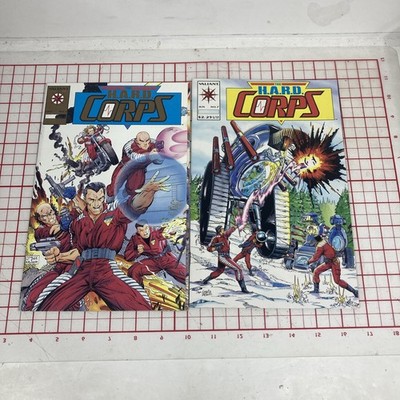 THE HARD CORPS 1 JIM LEE GOLD RETAILER VARIANT Valiant Image Harbinger Solar VF-
