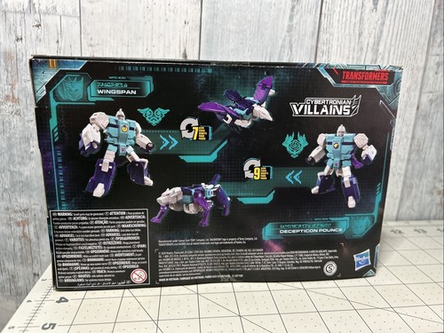Transformers Earthrise Decepticons Wingspan & Pounce 2 Pack - WFC-E30 - Picture 4 of 9