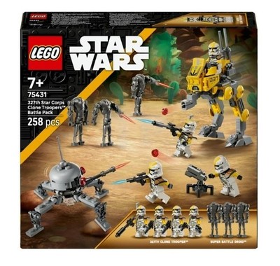 Lego Star Wars 75431 Klonsoldaten 327th Sternenkorps Battle Pack | ohne Figuren