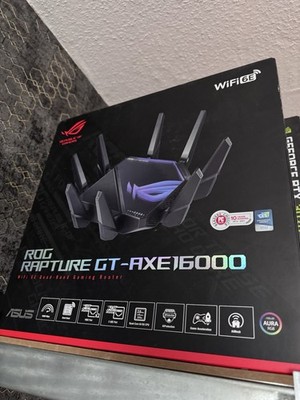 ASUS ROG Rapture GT-AXE16000 Quad-Band Wi-Fi 6E Gaming-Router
