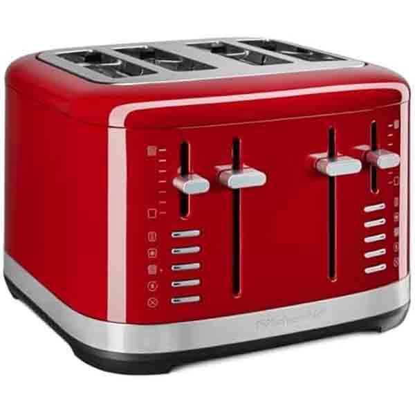 KitchenAid 5KMT4109EER Rosso Imperiale Tostapane 4 Fette Automatico
