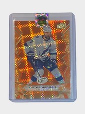 2022-23 UD Ice Victor Hedman Hockey Holo Orange Parallel - Tampa Bay Lightning