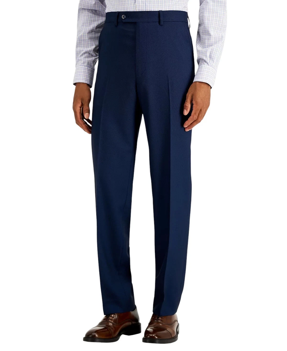 Nautica Mens Modern Fit Dress Pants 49 X 32 Navy Blue Birdseye NA000278GAFF
Opens in a new window or