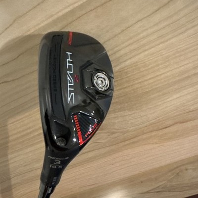 Left Handed Taylormade Stealth 2 Plus Hybrid 3 - Stiff Shaft - 19.5* - Clean!