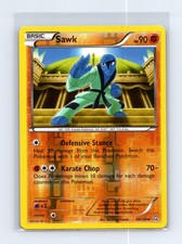 Sawk 69/124 Uncommon Dragons Exalted Pokemon Card Reverse Holo Lightly Played