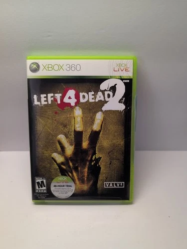 Left 4 Dead 2 (Xbox 360, 2009)Tested & Complete CIB UNUSED CODE FAST NICE