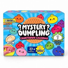 Crazy Fun Dumpling Advent Squishy Calendar 24pcs Mystery Squishy Toys