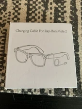 Charging Cable For Ray -Ban Meta 2 Spy Glasses