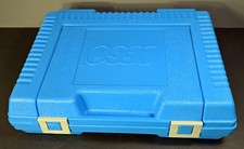 LEGO Vintage 1984 Blue Plastic Carrying Case Storage Case Made In USA