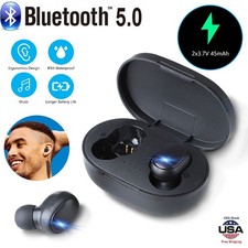 TWS Wireless Headphones Bluetooth Earphone 5.0 Stereo Headset Earbuds Universal