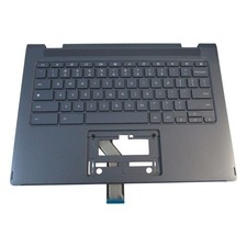 Acer Chromebook Spin CP714-1WN Blue Upper Case Palmrest Keyboard 6B.K7SN7.023