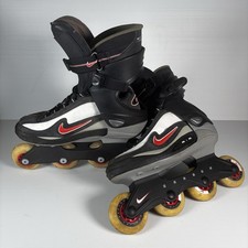 Vintage 90s Nike Zoom Air Roller Blades Size US 9 Mens Rollerblades - See Desc.