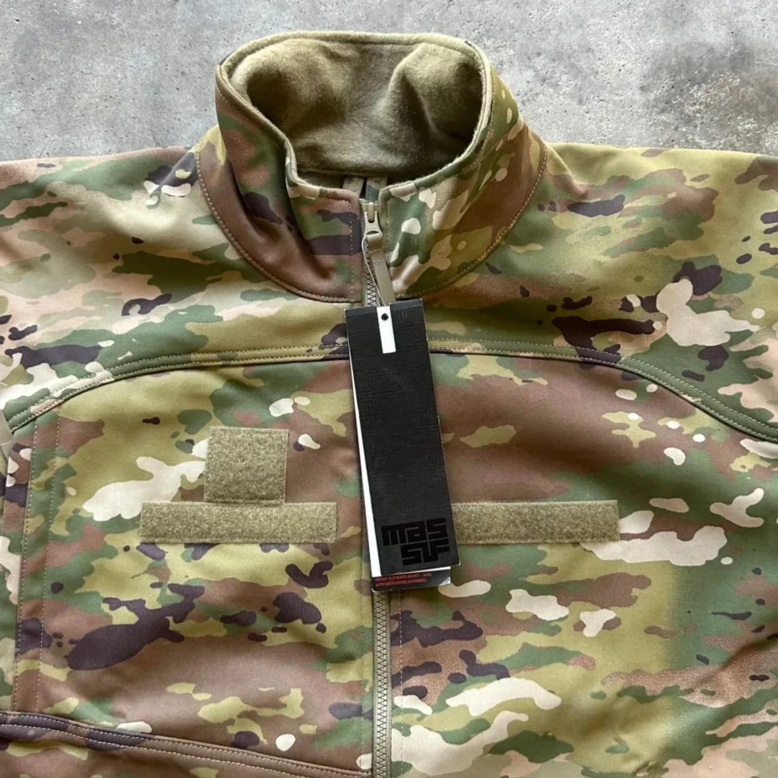 Massif Free Iwol Military Camo Jacket Size XXL - product detail image 2