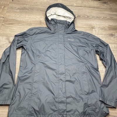 Marmot PreCip Rain Jacket Mens XXL Blue Gray Nylon Waterproof Shell J46200
