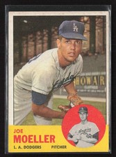 1963 Topps #53 Joe Moeller - VG/EX Set Break! RC