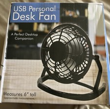 USB Personal Desk Fan- 6  Tall