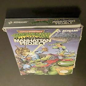 Teenage Mutant Ninja Turtles III The Manhattan Project-NES NO MANUAL Tested