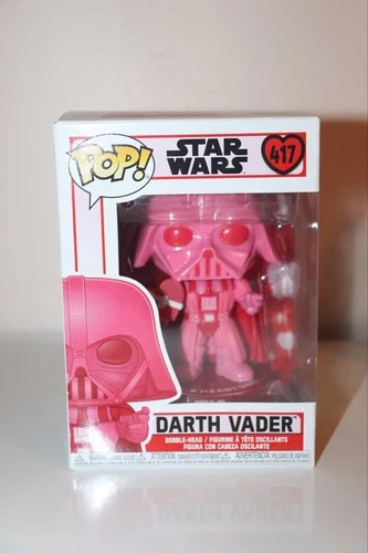 Darth Vader Funko Pop! 417 Star Wars Red Valentines Pink