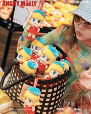 Authentic Angry Molly-Sample#1 Plush Pendant Keychain Kennyswork Silent Trick 