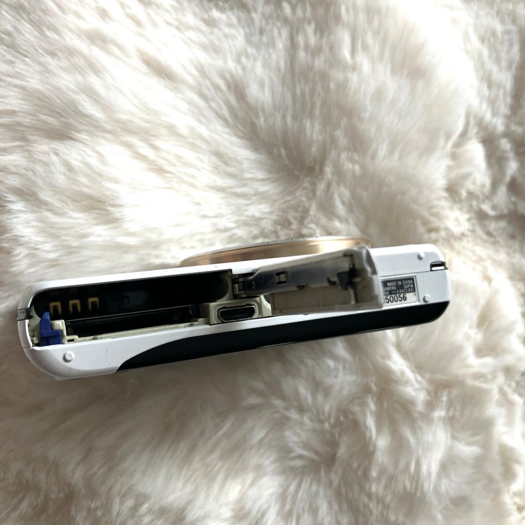 SONY Cyber-shot DSC-WX100 White Digital Camera Tested Working