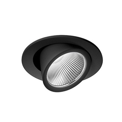 LTS Licht&Leuchten LED-Einbaustrahler CSARL 71.5030.35 sw Licht&Leuchten 649869