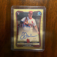 Marketplace image: 2026 Bowman Chrome JJ Wetherholt Image Variation Auto RC 1/1 Super