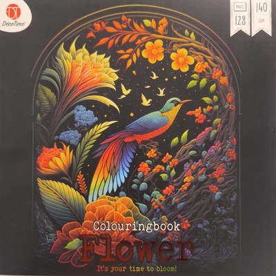 Mandala Malbuch für Erwachsene 128 Motive 25x25 cm Premium Ausmalbuch Flora NEU