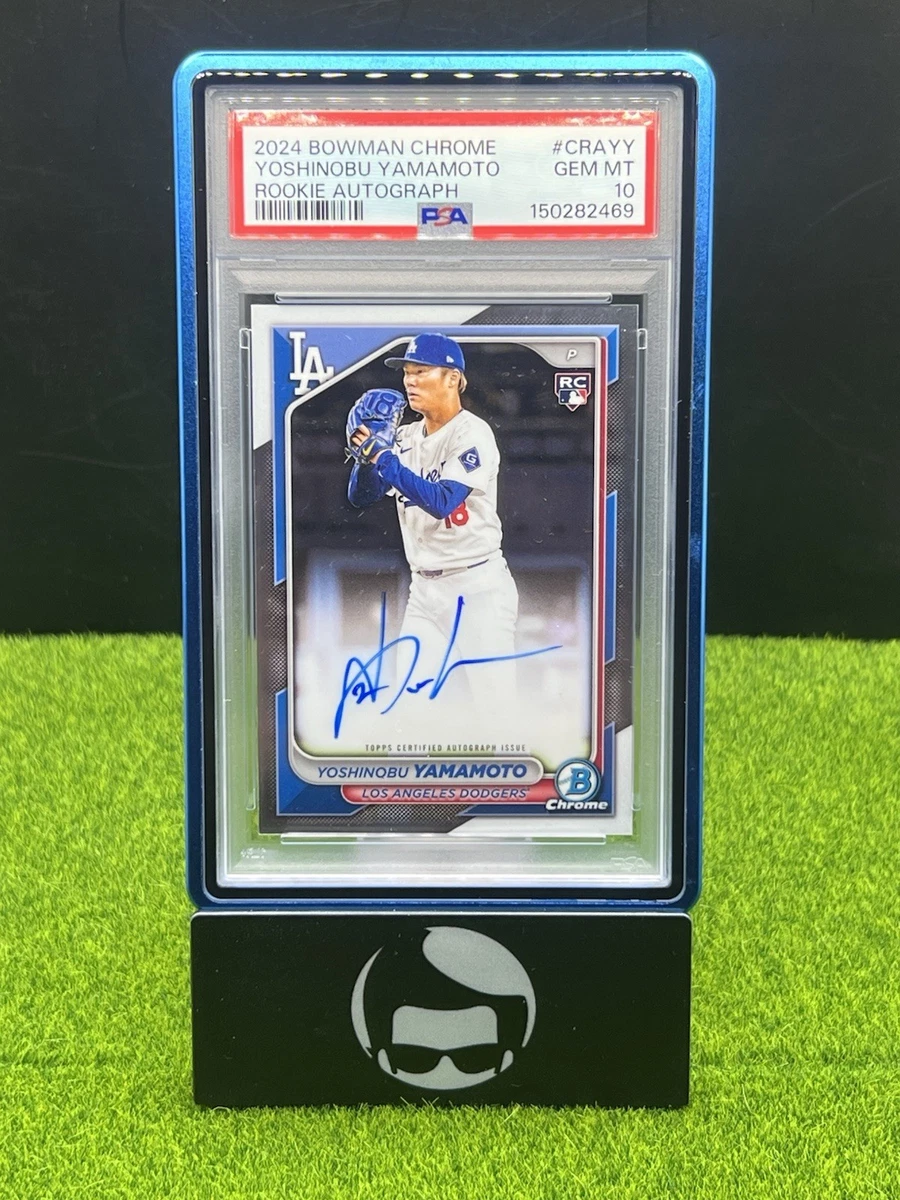 2024 Bowman Chrome - Yoshinobu Yamamoto #CRA-YY for sale | eBay