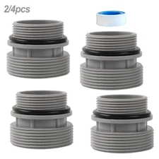 Hose Adapter Pool 40mm To 1 1/2” Hose Pump Parts Conversion Replacement Kit +