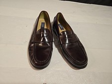 Sz 11 M Men's Shoes. Chaps Brown, Loafers Preowned 