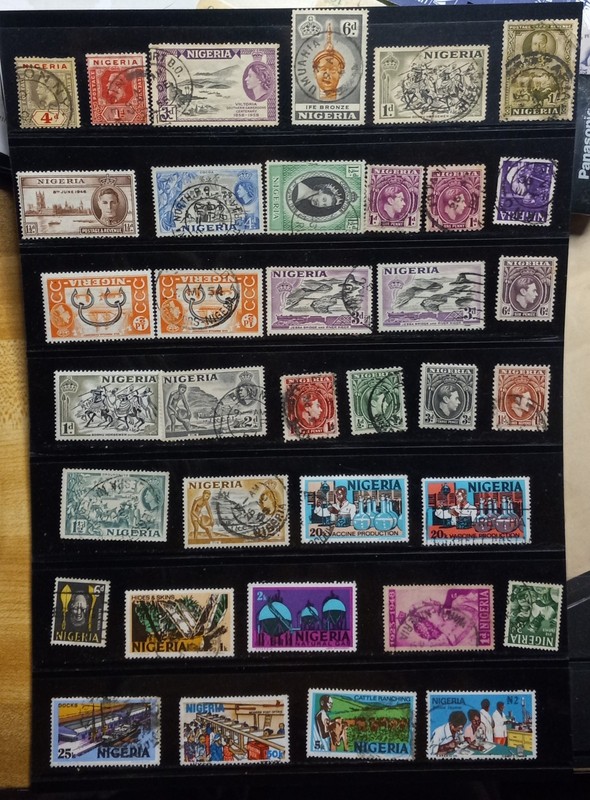🇳🇪 Nigeria. Nice Mix of Used and Mint Stamps . H/NH