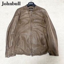 John Bull Single Rider Jacket Collarless Lamb Leather Sheep