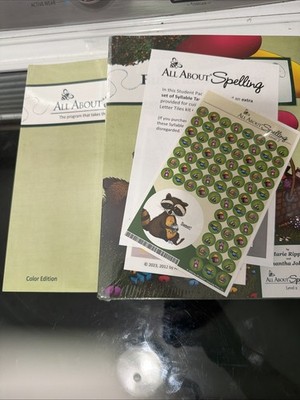 All About Spelling: Level 2 Teacher's Manual (color edition) & student packet 