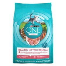 Purina ONE Healthy Kitten Formula Natural Chicken Flavor Dry Cat Food - 3.5lbs 3.74 per pound