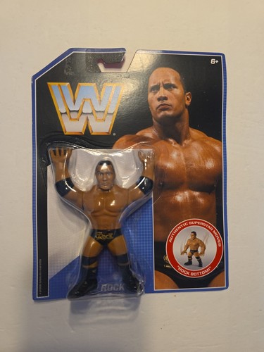 WWE Mattel Retro The Rock Series 2 Hasbro Style...